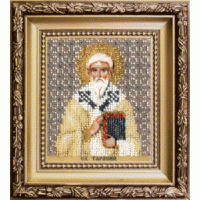 Набор для вышивания бисером "Икона святого Тарасия епискрпа Константинопольского"